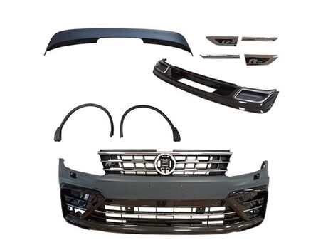 Volkswagen Tiguan 2016-2021 İçin Uyumlu Rline Bodykit (Ön Tampon-Panjur-Difüzör-Spoiler)