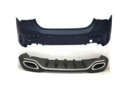 Mercedes W177 Sedan A Serisi İçin Uyumlu Arka Tampon&Egzoz