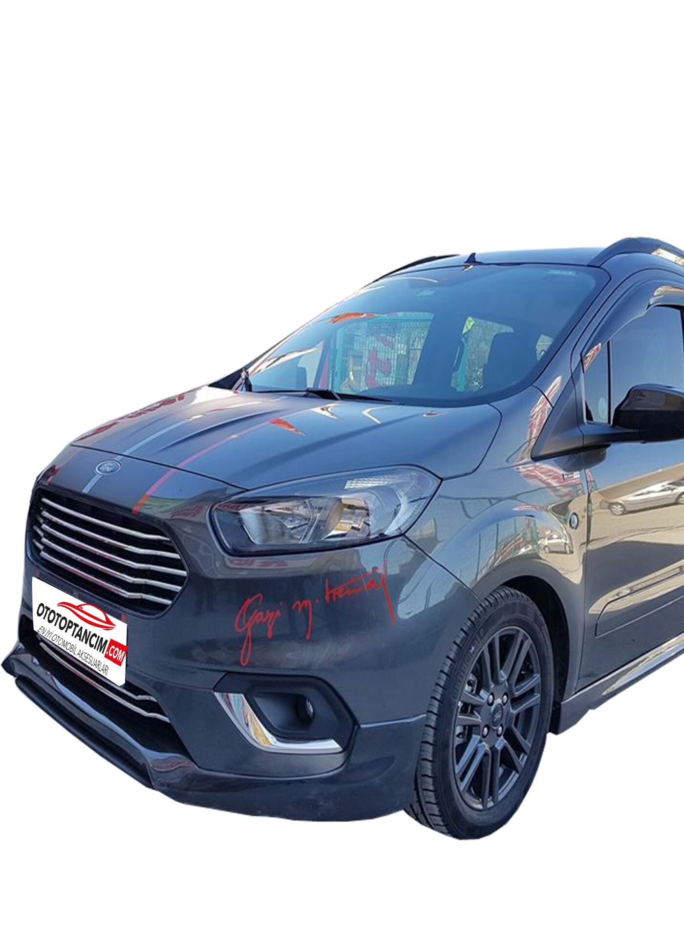 Ford Courier 2018+ makyajlı Tampon Ön Ek Sport Ham Ürün
