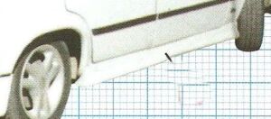 Fiat 124 Serçe Uyumlu Yedek Parça Marşpiyel