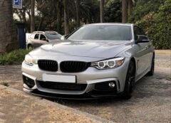 Bmw 4 Serisi F32/F36 2014-2020 MT İçin Uyumlu Ön Lip - Piano Black