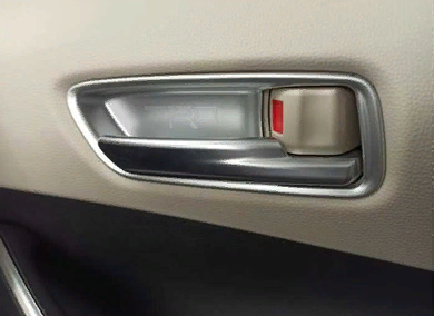 Toyota Corolla 2019+ Kapı Kolu İç Kaplama - Silver