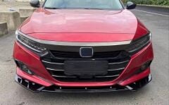 Honda Accord 2021+ Ön Lip (Parlak Siyah)