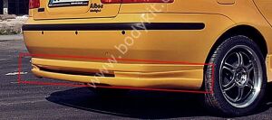 Fiat Albea Uyumlu Yedek Parça Arka Tampon Eki