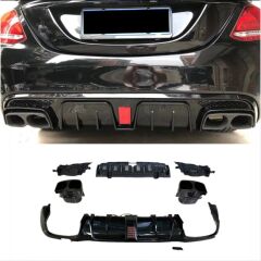 W205 c Serisi İçin Brabus Difüzör & Egzoz Seti