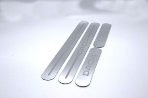 Dacia Uyumlu Yedek Parça Gri Işıksız Kapı Eşiği