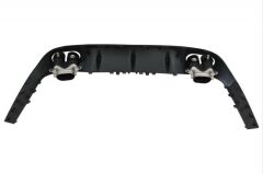 E Coupe 2017+ C238 Uyumlu Difüzör ve Siyah Egzoz Seti [Coupe&Cabrio)