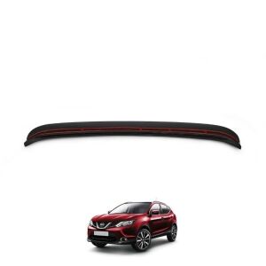 Nissan Qashqai Uyumlu Yedek Parça  Arka Tampon Eşiği Parlak Siyah 2014 - 2016
