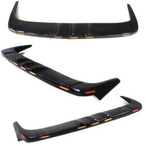 Volkswagen Amarok Uyumlu Yedek Parça Ledli Tavan Moonvisör Kep Parlak Siyah