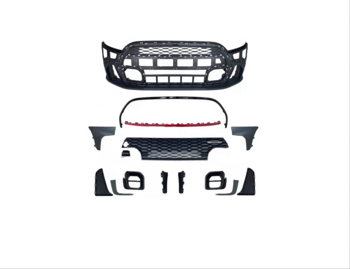 Mini Cooper F55 2021+ İçin Jcw Ön Tampon Set (Makyajlama)