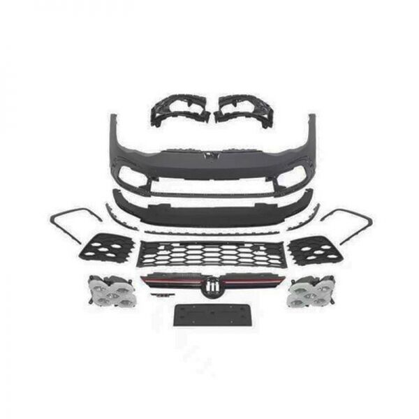 Volkswagen Golf 8 Gti Ön Tampon ve Panjur Seti