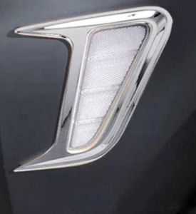 Hyundai Kona Ön Tampon Bıçakları - Krom