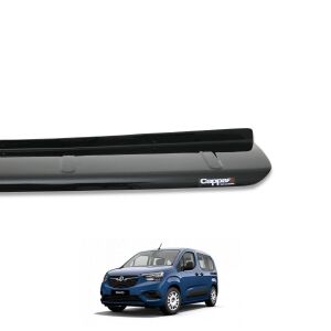 Opel Combo E 2018+ Uyumlu Yedek Parça Arka Tampon Eşiği Parlak