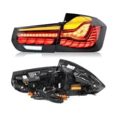 Bmw F30 3 Serisi Dragon LED STOP Dinamik Animasyonlu Smoke