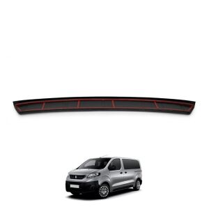 Peugeot Expert 3 Uyumlu Yedek Parça Arka Tampon Eşiği Parlak Siyah 2017 - Sonrası
