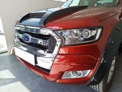 Ford Ranger 2015-2020 Far Çerçevesi Kaplama Siyah