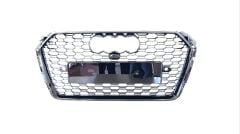 Audi A4 2016-2019 İçin Uyumlu Panjur RS4 Siyah