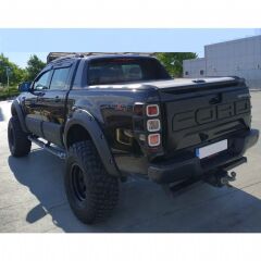 Ford Ranger 2012-2021 2 Parça Bagaj Kapak Kaplama 2012-2020 T6 T7 T8