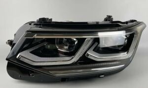 Volkswagen Tiguan 2021+ Uyumlu Yedek Parça Full Led Far (Halojen Far İçin)