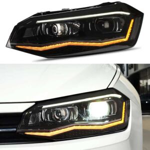 Volkswagen Polo Uyumlu Yedek Parça 2018-2020 Full Led Far