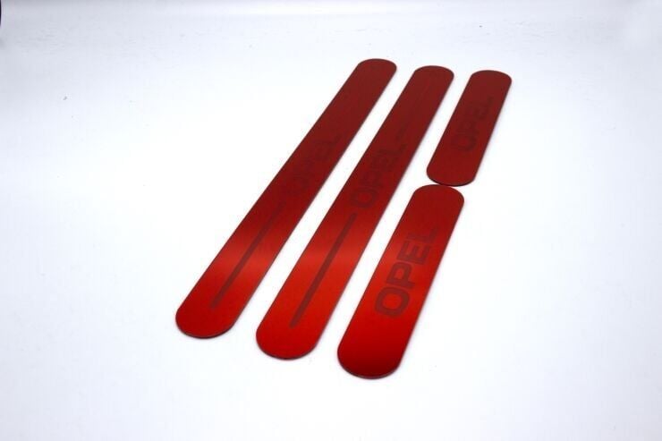 Opel Uyumlu Yedek Parça Kırmızı Işıksız Kapı Eşiği