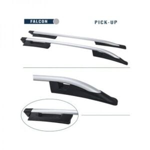 Fiat Fullback 2016 - Uyumlu Yedek Parça Falcon Tavan Çıtası Silver