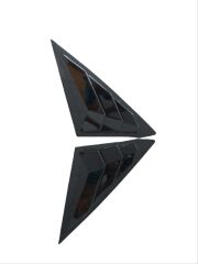 Honda 2022 Civic Kelebek Cam Kaplama - Piano Black