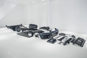 W463 G Serisi için Uyumlu Yedek Parça  G63 Görünüm Body Kit Full Set  (2004-2018)