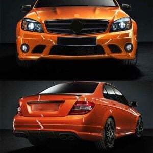 Mercedes W204 2007-2011 C63 Uyumlu Yedek Parça Body Kit (Makyajsız)