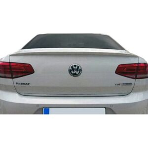 Volkswagen Passat B8 2015 Uyumlu Yedek Parça İnce Bagaj Spoiler Boyasız