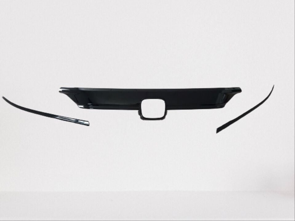 Honda 2022 Civic Panjur Kaplama - Piano Black 3 Parça