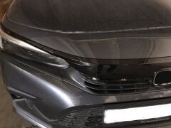 Honda 2022 Civic Panjur Kaplama - Piano Black 3 Parça