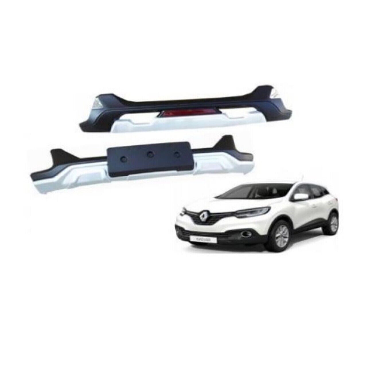 Renault Kadjar 2014-2019 Uyumlu Yedek Parça Ön ve Arka Tampon Koruma