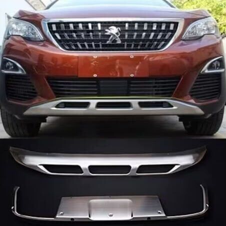 Peugeot 3008 2016+Uyumlu Yedek Parça Ön ve Arka Koruma Difüzör  / Metal