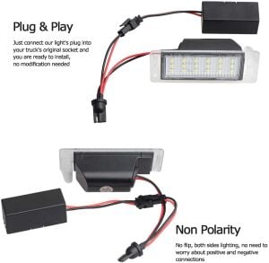 Chevrolet Camaro 2010-2013 Uyumlu Yedek Parça Oem Plaka Ledi