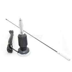 Mıknatıslı Bobinli Telsiz Anteni Krom