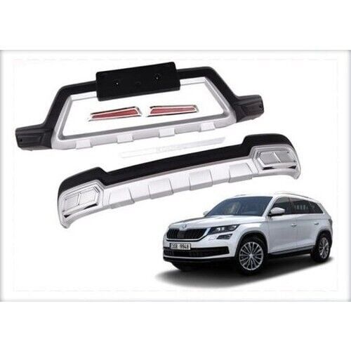 Skoda Kodiaq Uyumlu Yedek Parça 2017+ Ön ve Arka Tampon Koruma