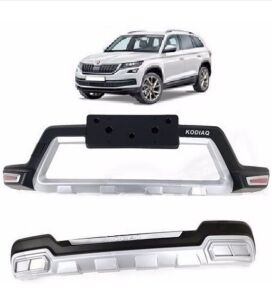 Skoda Kodiaq Uyumlu Yedek Parça 2017+ Ön ve Arka Tampon Koruma