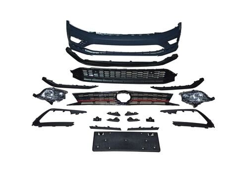 Volkswagen Jetta GLİ 2015+ İçin Uyumlu Ön Tampon Panjur Set