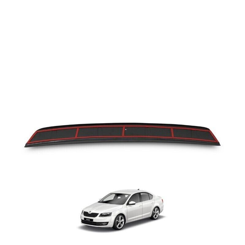 Skoda Octavia Uyumlu Yedek Parça 2013 - Arka Tampon Eşiği Parlak