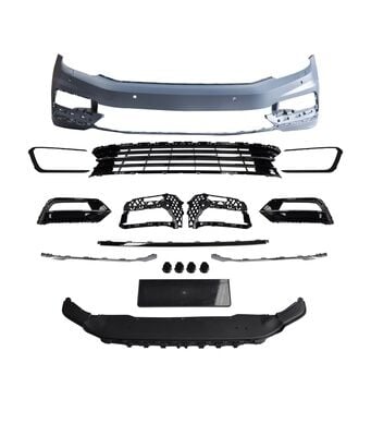 Volkswagen Passat 2015+ İçin Uyumlu B8 R-Line Ön Tampon ( Panjur Hariç)