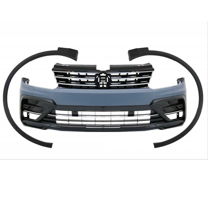 Volkswagen Tiguan 2016-2019 Ön Tampon + Panjur + Ön Dodik Seti