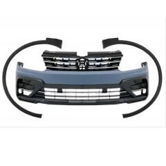 Volkswagen Tiguan 2016-2019 Ön Tampon + Panjur + Ön Dodik Seti