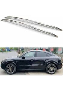 Porsche Cayenne 2018+ Uyumlu OEM Tavan Çıtası / Gümüş