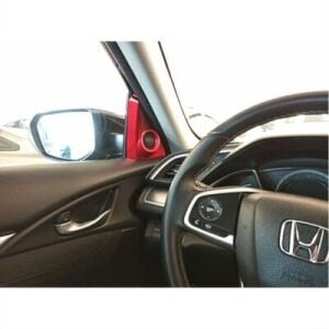 Honda Civic Fc5 Uyumlu Yedek Parça 2016-2020 Tweeter Kaplama Kırmızı