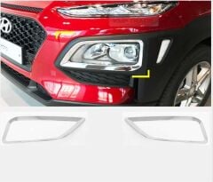Hyundai Kona Far Çerçevesi - Krom