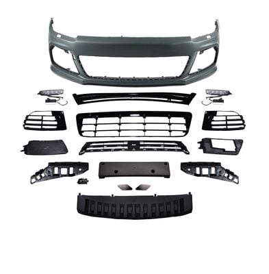 Volkswagen Scirocco 2009-2017 İçin Uyumlu Ön Tampon+Panjur