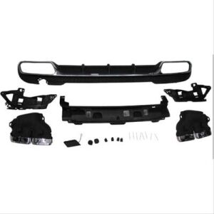 Mercedes W212 E63 Uyumlu Yedek Parça Amg Makyajlı Kasa Difüzör Egzoz Seti