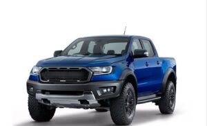 Ford Ranger Uyumlu Yedek Parça T8 2019+ Ledli Panjur İnce Model