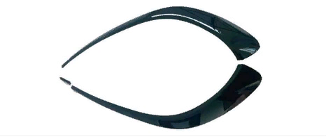 Mercedes W118 Cla 2020+ Uyumlu Yedek Parça Ön Tampon Yan Bıçakları - 2 Parça